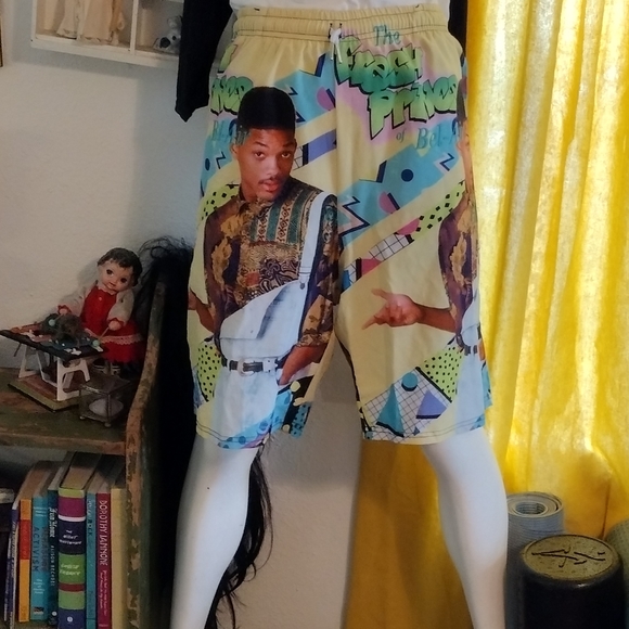 Fresh Prince of Belair Swim Trunks XL - Picture 6 of 7